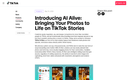 TikTok AI Alive logo