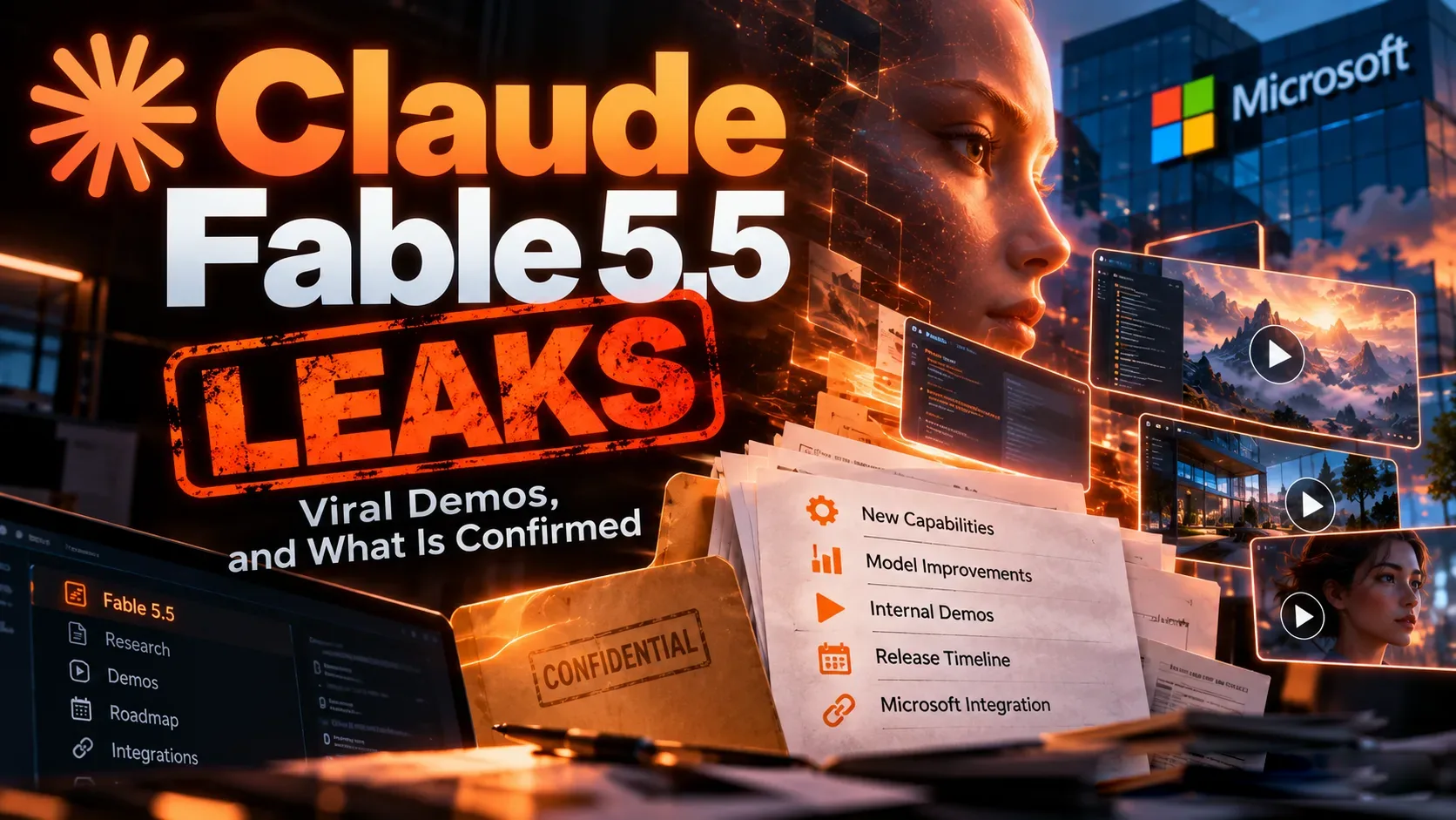 Claude Fable 5.5 Before Launch: What the Leaks and Test Videos Show: Claude Fable 5.5 is not out yet. What the Azure listing, the Onigiri codename and The Information's report show, and how the viral test videos were made.