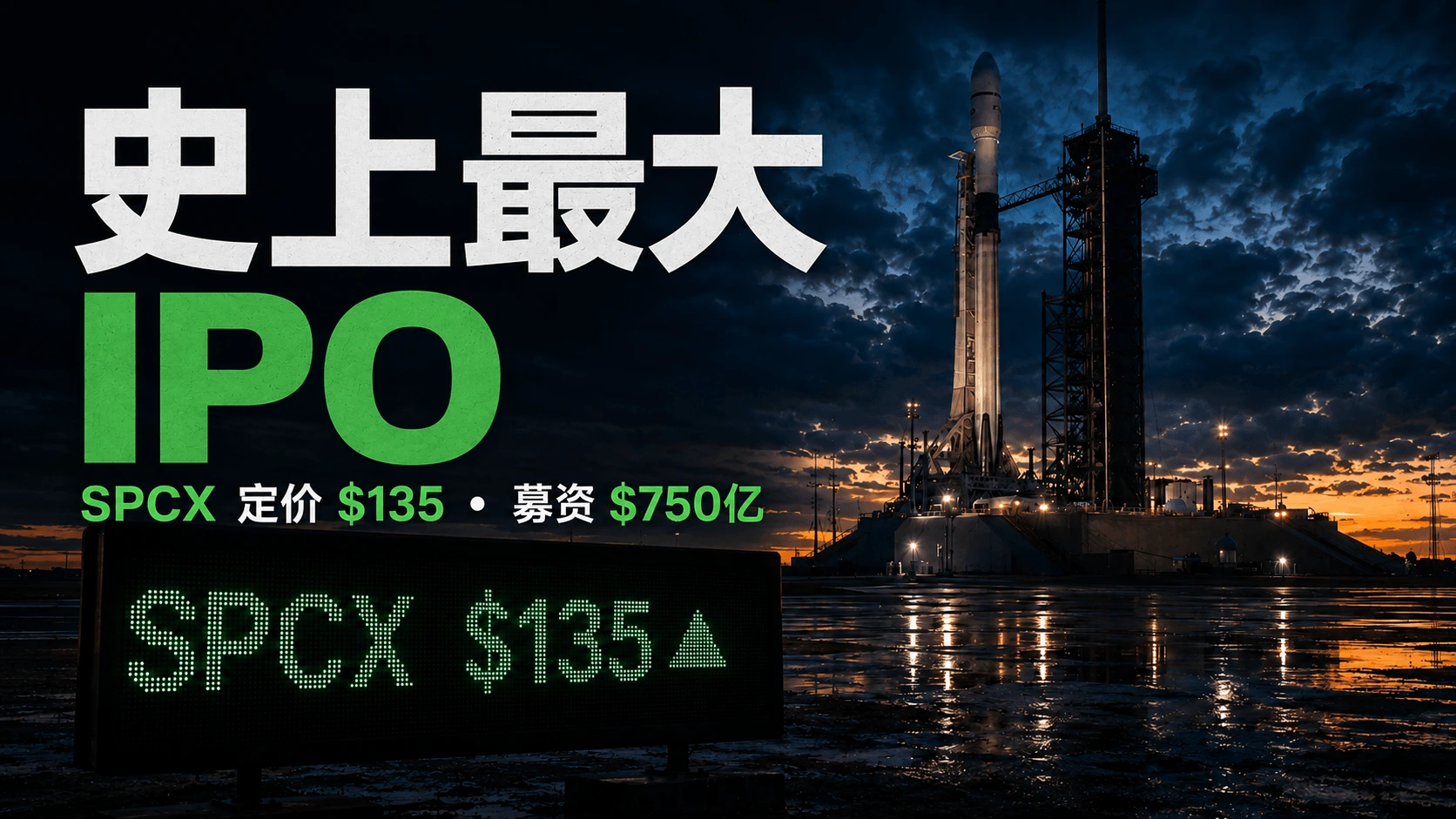 SpaceX IPO 悄然成为首个大型 AI IPO — SPCX 不仅仅是火箭。2026 年 6 月 12 日的 SpaceX IPO 将 Grok、Colossus、X 以及一项待定的 60 亿美元 Cursor 交易带到了 Nasdaq。这份招股书对 AI 工具买家意味着什么——以及 OpenAI 和 Anthropic 上市将带来哪些改变。